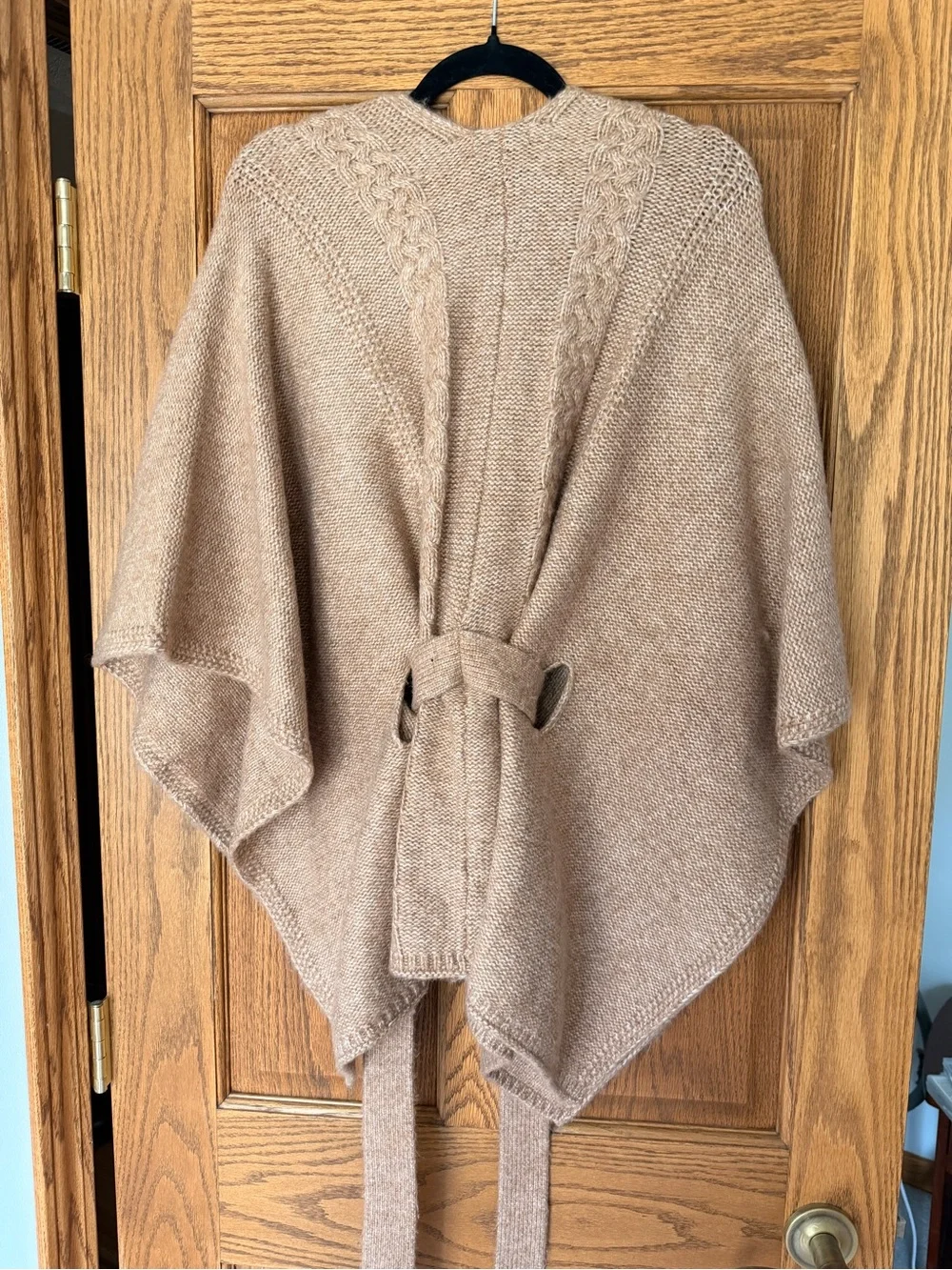 cupcakes & cashmere Camel Knit Wrap Cardigan - Picture 3 of 3